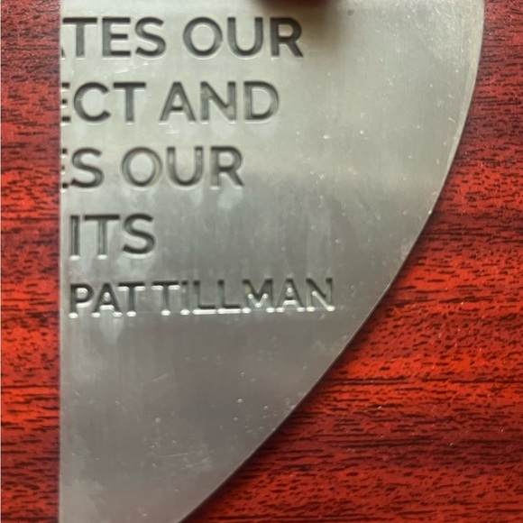 Pat's Run 2019 Race Finisher Medal - Tillman Never Stop ASU Cardinals - Picture 4 of 4